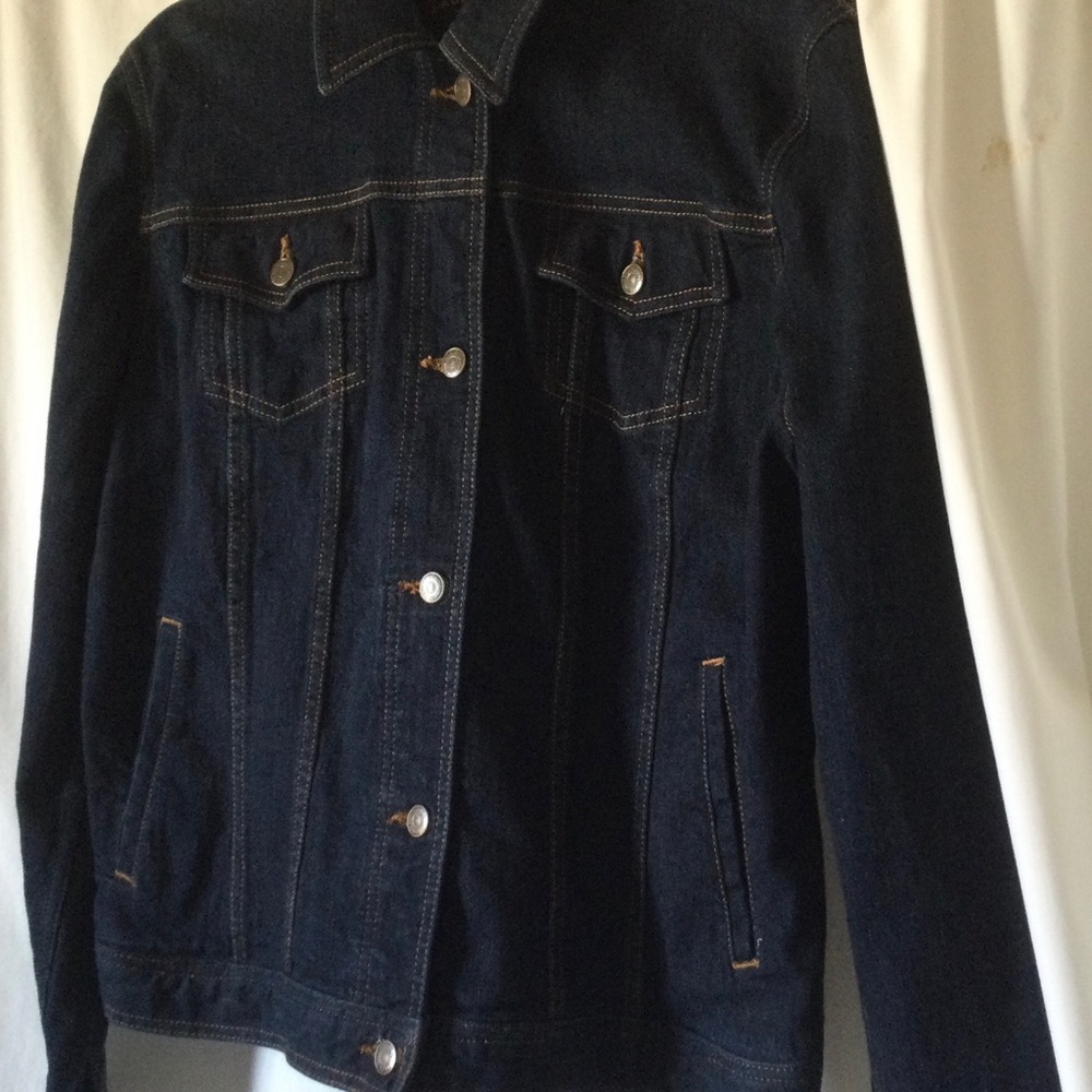 Jean jacket like new.
